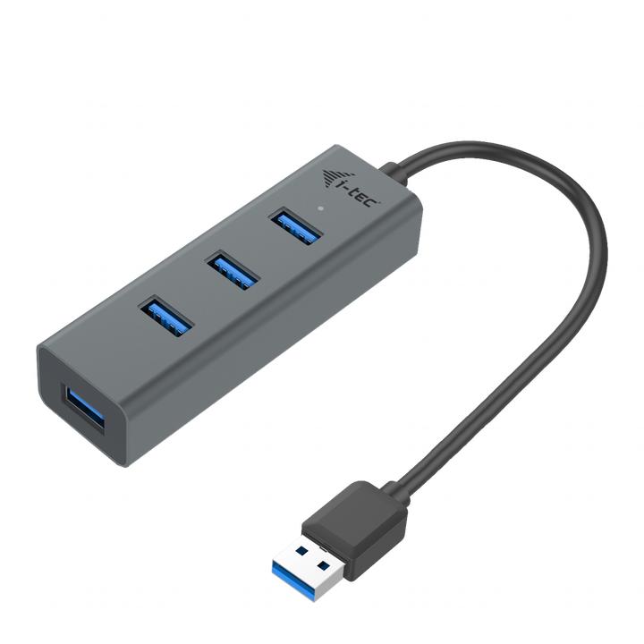 Produktbild i-tec U3HUBMETAL403 (USB-A, 4 Ports)