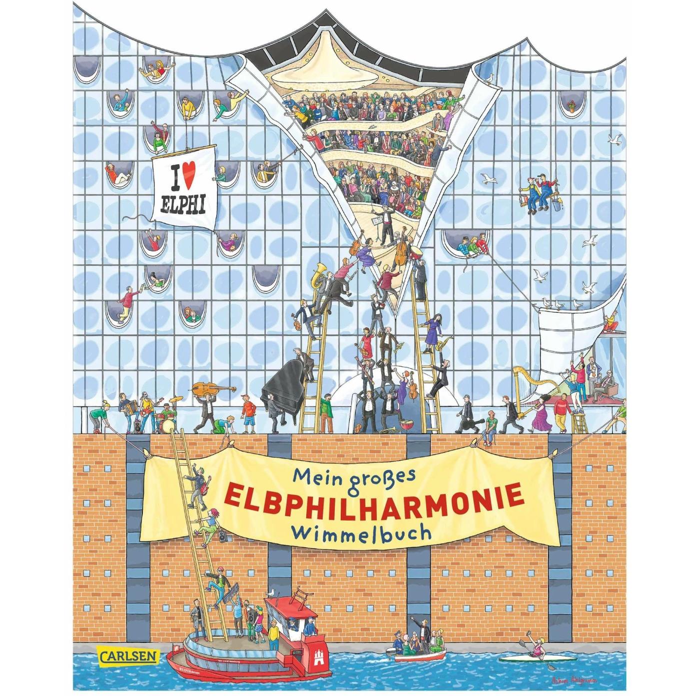 Mein grosses Elbphilharmonie-Wimmelbuch, Kinderbücher von Achim Ahlgrimm