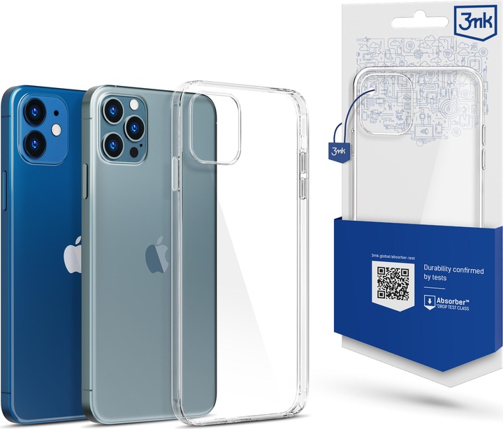 3MK Clear Case (Realme 12 Pro+, Apple iPhone 12)