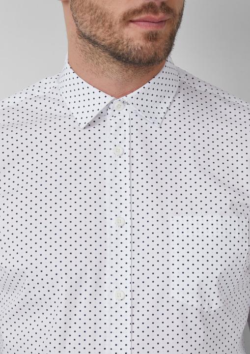 Immagine prodotto s.Oliver Hemd Tailored Fit: Langarmhemd mit All-over-Print (44)