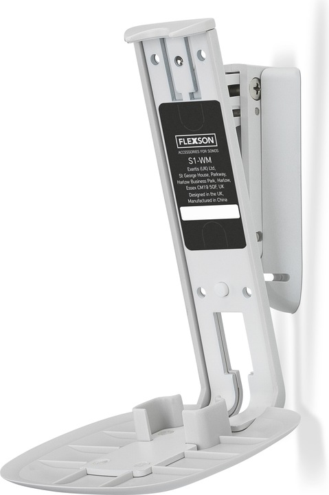 Actual product image Flexson Wall mount for Sonos One and Play:1 (1 pcs., Wall installation, Tiltable, Pivoting, Rotatable)