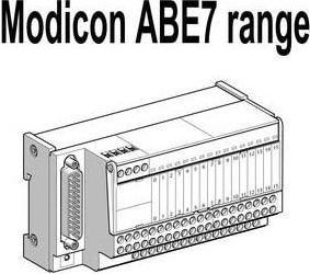Produktbild Schneider Electric Zusatzklemmleiste, aufrastbar, 20 ABE7BV20