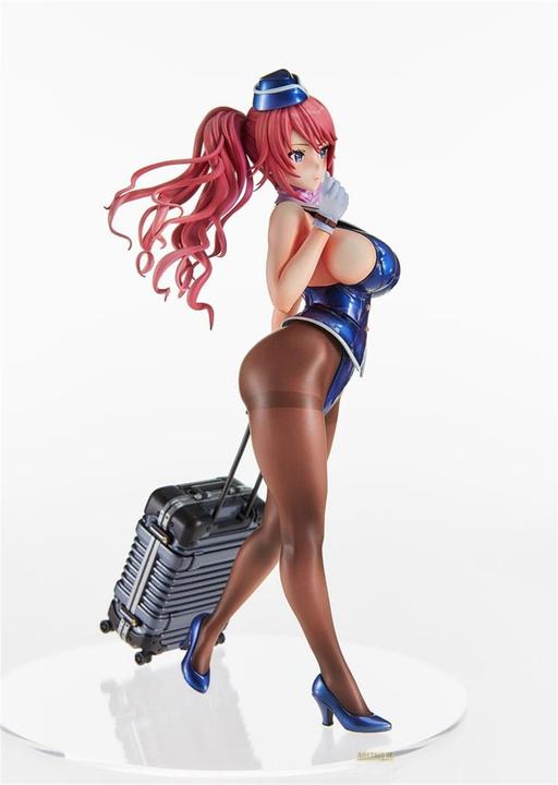 Immagine prodotto Vertex Statua originale in PVC del personaggio Tight na Oshigoto Work 3: Assistente di cabina Aya Saionji