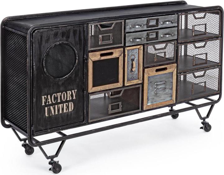 Produktbild zz_ArchivedByPCD_Mutoni Lifestyle Sideboard Liverpool (128 x 33.5 x 78.5 cm)