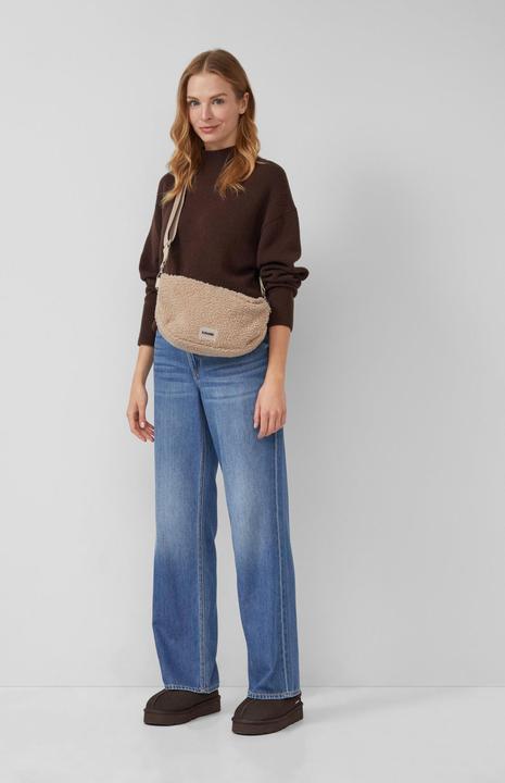 Actual product image S.Oliver Tasche Crossbody-Bag aus Teddyplüsch