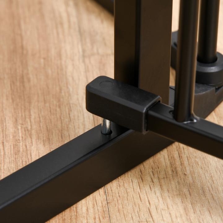 Immagine prodotto PawHut Absperrgitter Stahl, Kunststoff Schwarz