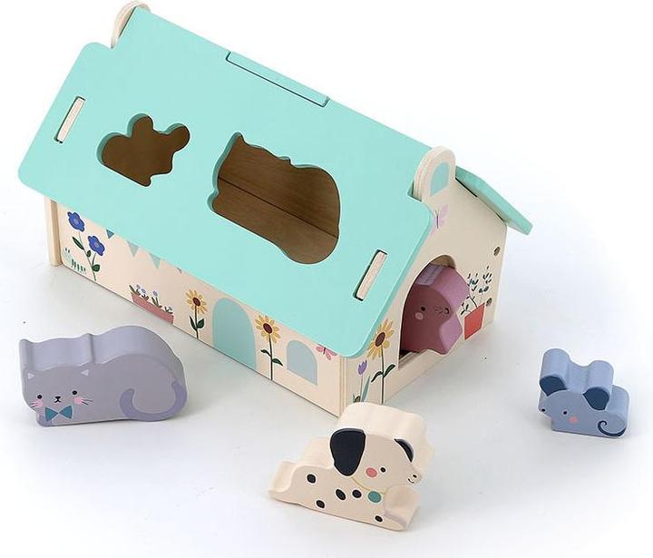 Actual product image Vilac - Shape Sorter - Tiny Farm with animals (7119)