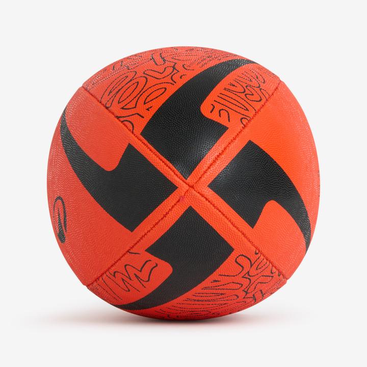 Actual product image Kipsta Rugby Size 4 Beginner Ball - Orange