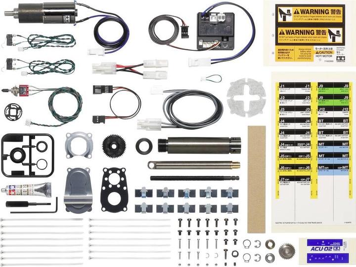Actual product image Tamiya Actuator Set Tow Truck