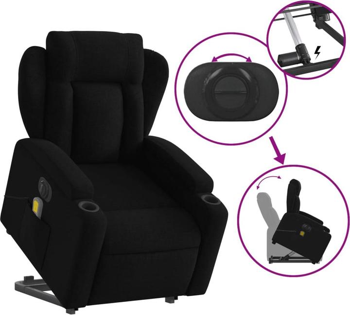 Image du produit vidaXL Massagesessel mit Aufstehhilfe