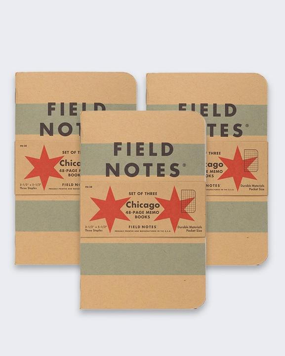 Actual product image New Era Chicago Edition Notizbuch mit Gittermuster (Dotted)