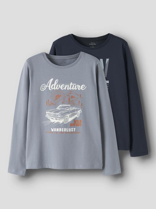 Produktbild Name it 2er-Pack Oberteil mit langen Ärmeln (146, 152)