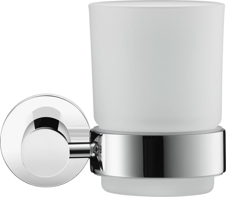 Actual product image Duravit Glass holder D-CODE with glass right chrome