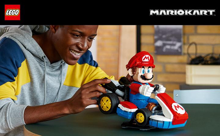 Actual product image LEGO Mario & Standard-Kart (LEGO Rare sets, LEGO Super Mario)