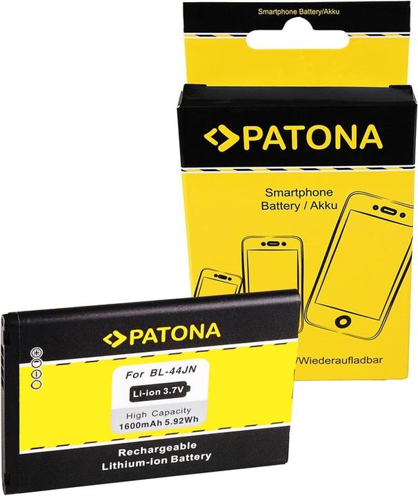 Produktbild Patona Battery (Akku, Optimus Black, Optimus Hub, LG Optimus L1 II, Optimus L3, LG Optimus L3 II, Optimus L5, Optimus Net, Optimus Sol)