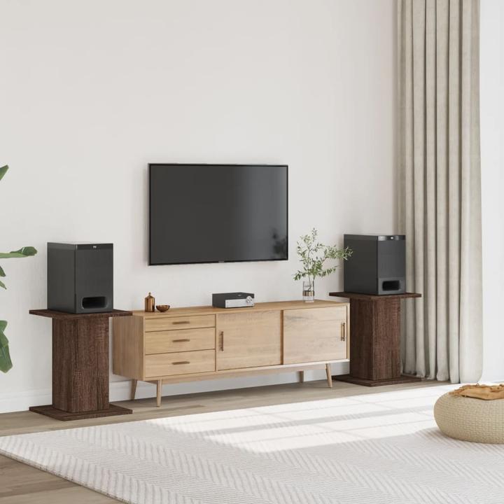 Actual product image VidaXL Speaker stand 2 pcs. 30 x 30 x 60 cm (1 pair, Stand)