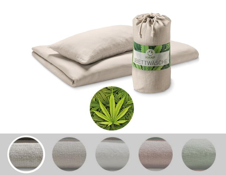 Actual product image Dormiente Bed Linen Set Hemp (Bedding set, 210 x 160 x 2 cm)