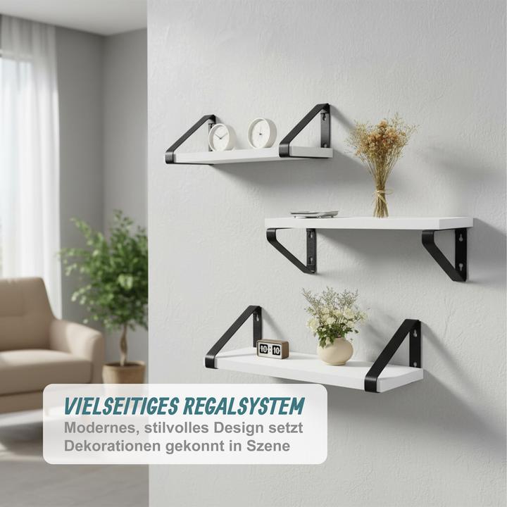 Produktbild Relaxdays Wandregal-Set (40 x 12 x 11 cm)