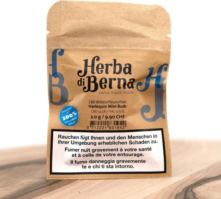 Produktbild Herba di Berna Harlequin Indoor Mini-Buds (2 g, Indoor)