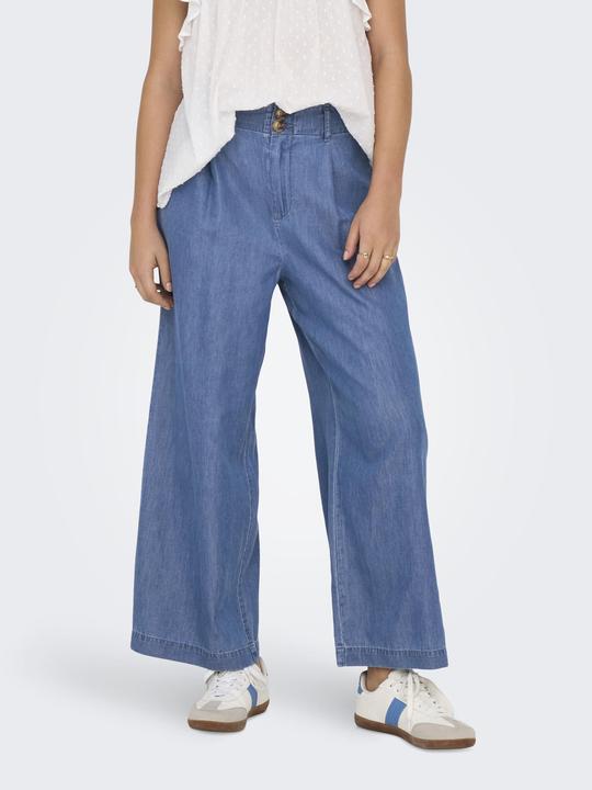 Actual product image Only ONLBEA Hohe Taille Weiter Beinschnitt Jeans Jeans mit weitem Bein (34)