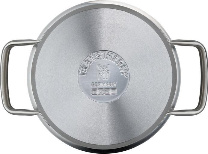 Produktbild WMF Fleischtopf GOURMET PLUS Platin (16 cm, Bräter + Schmortopf, Kochtopf, Edelstahl)