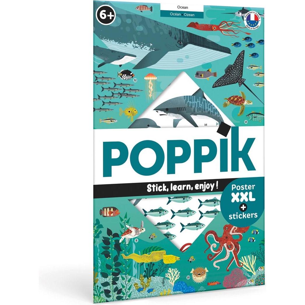 Thumbnail - Poppik, Sticker, Sticker Lernposter Ozean