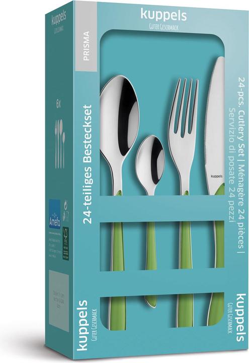 Produktbild Kuppels Besteckset 2 2214 Prisma (24 Stück, Besteck Set)