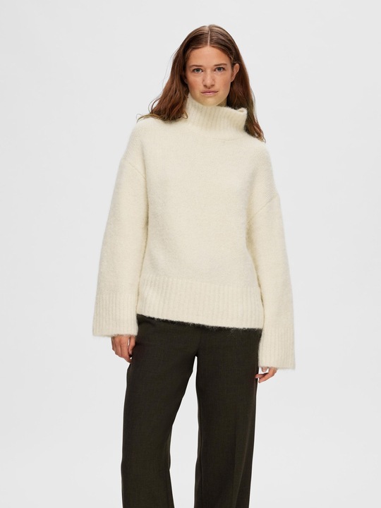 Actual product image Selected Femme High Neck Sweater (M)