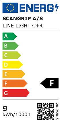 Energy Label Scangrip Line Light C+R (600 lm)