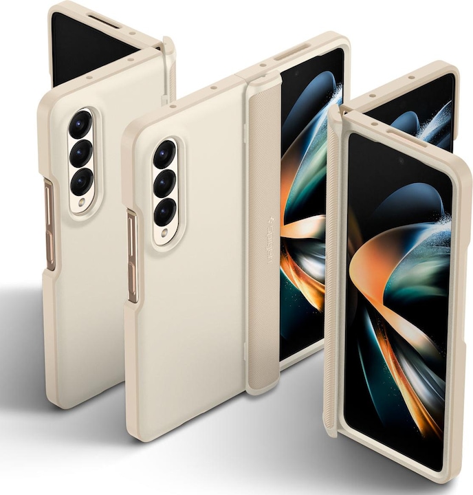 Produktbild Spigen Slim Armor Pro Galaxy Z Fold 4 Pearled Ivory (Samsung Galaxy Z Fold4)