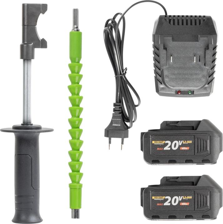 Produktbild Procraft PA18BL Akku Schlagbohrschrauber 20 V 50 Nm Brushless + 2x Akku 4,0 Ah + Ladegerät + Koffer