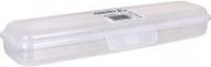 Actual product image Tontarelli rectangular lunch box 25x7x4 cm fill box
