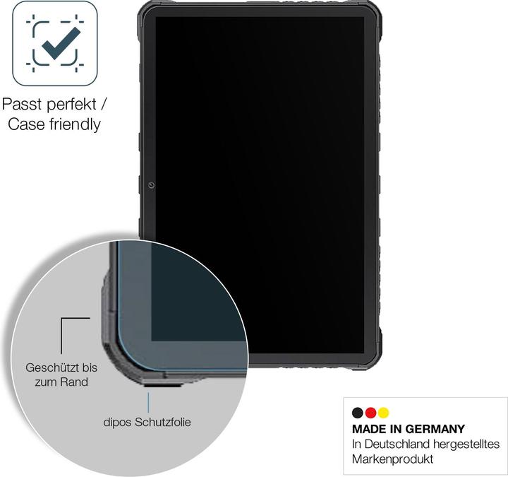 Actual product image Dipos Anti-Shock Screen Protector Matte (Cubot Tab King Kong)
