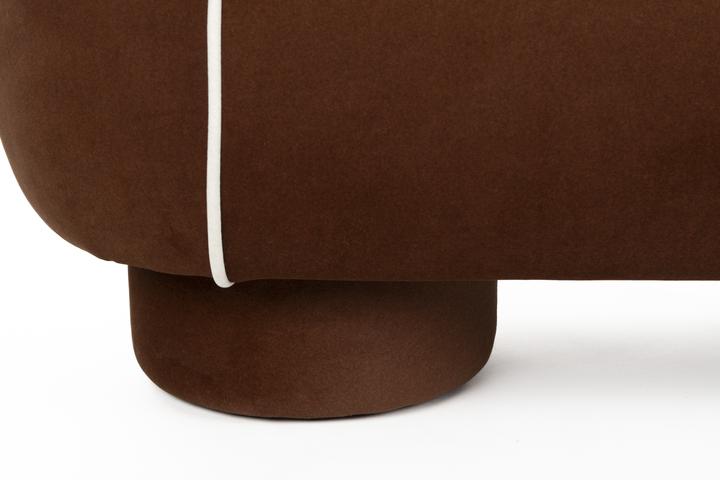 Produktbild White Label Living Bench Marina L Red