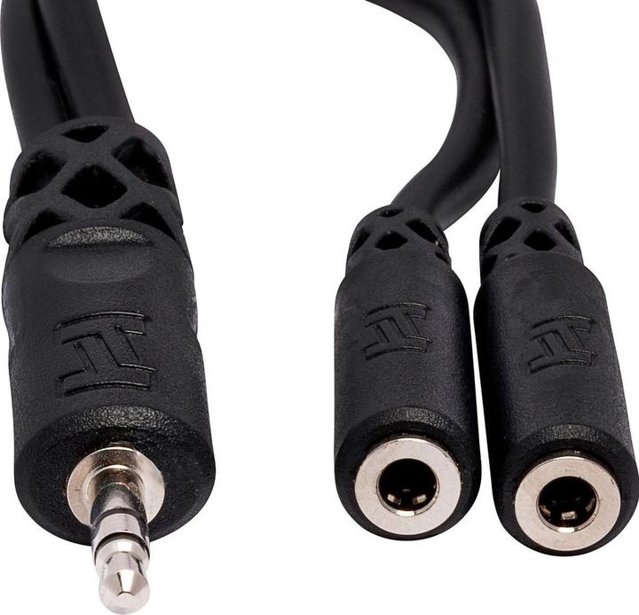 Productafbeelding Hosa YMM-232 Y-adapter TRS stereosplitter 3,5 mm