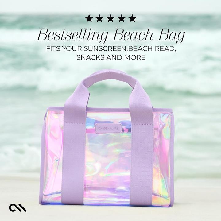 Produktbild Case-Mate Soap Bubble Mini-Strandtasche – wasserdichte Umhängetasche (irisierend)