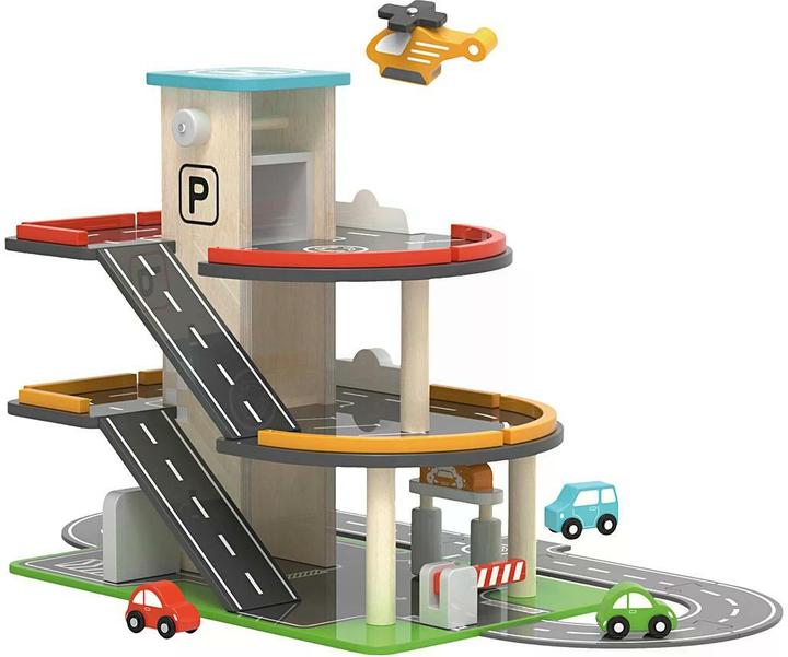 Immagine prodotto Viga Toys Parcheggio con distributore di benzina