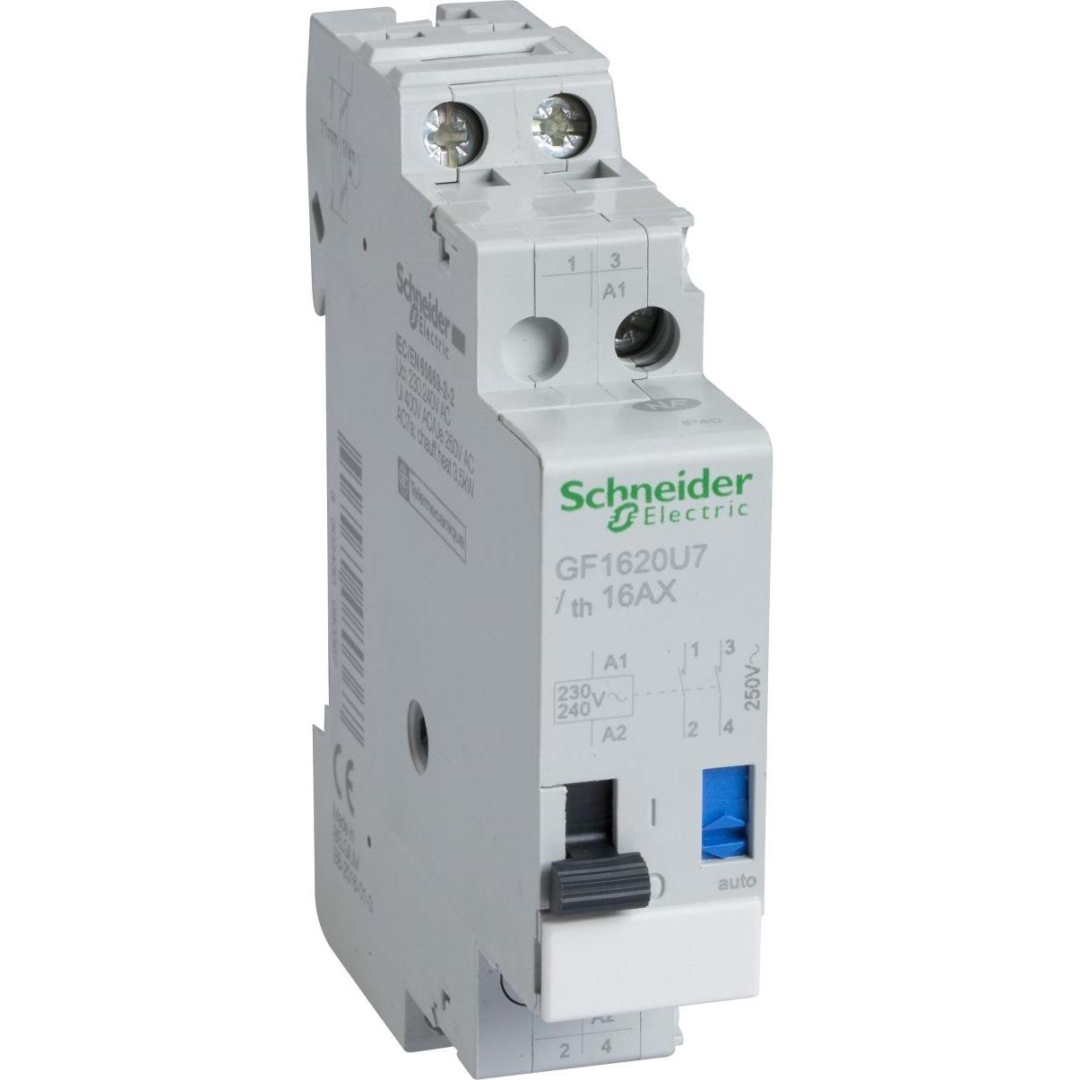 12x Schneider Electric Stromstoßschalter 230V 2S, Relais