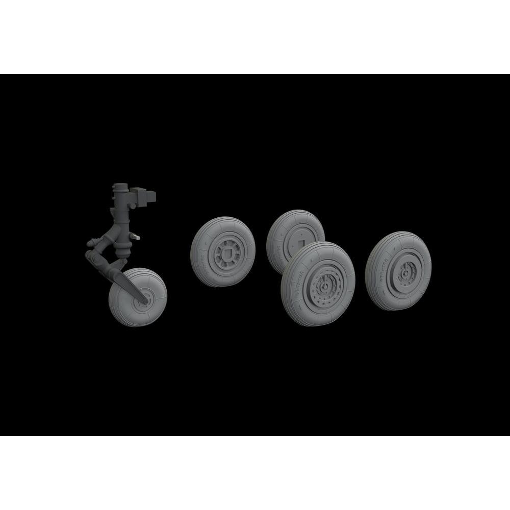 Eduard MiG-17 wheels for Airfix