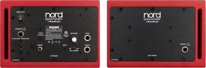 Image du produit Nord Moniteur pour piano V2 (Actif, Couples, 2x 80 W)