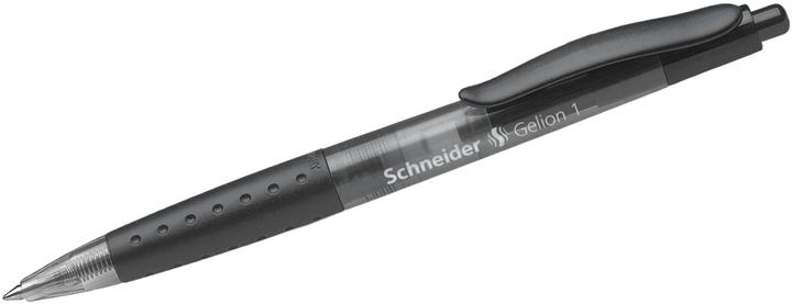 Image du produit Schneider Stylo gel Gelion 1 (Noir, Transparent, 1 x)
