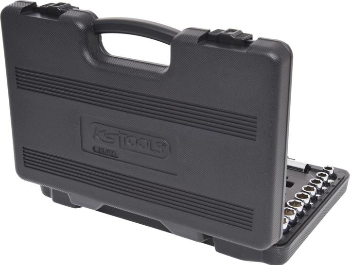 Actual product image KS Tools 1/2" CHROMEplus socket set, 28 parts, Flank Traction
