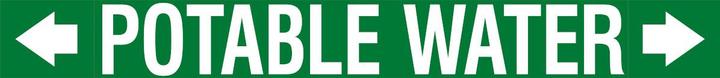Image du produit Brady ASME - Marqueurs de tubes - Eau potable