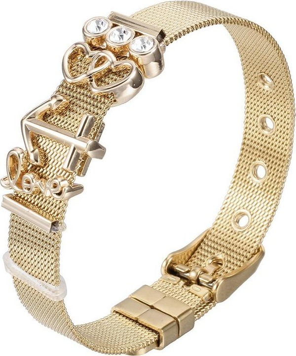 Produktbild Heideman Mesh Armband poliert (100% Edelstahl)