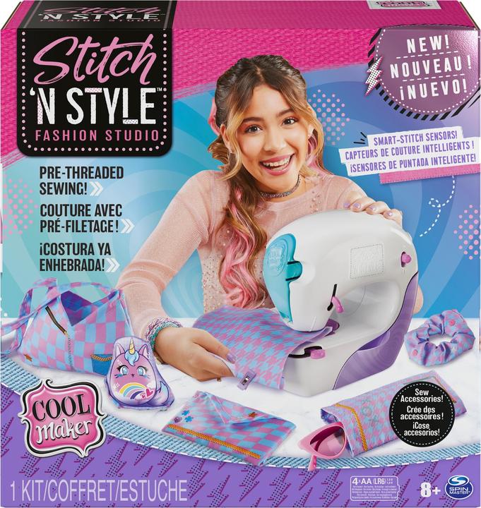 Produktbild Spin Master Stitch n Style Fashion Studio Nähmaschine