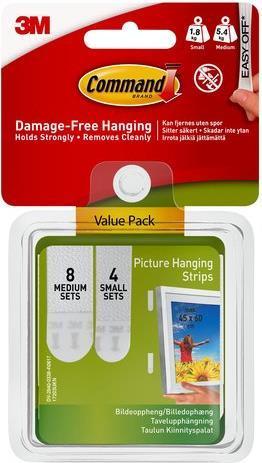Produktbild Command Bilder-Montage Strips S und M, Vorteilspack