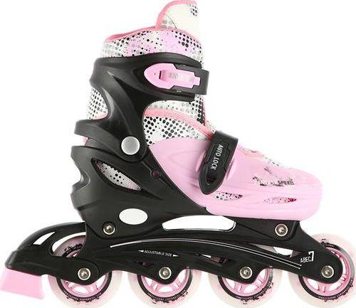 PATTINI IN LINEA ROSA TAGLIA M. M(35-38) CON DIM. NILS EXTREME HOCKEY BLADE