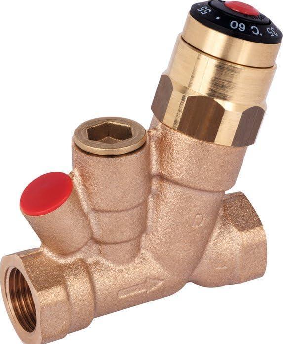 Actual product image Danfoss hot water thermostatic valve MTCV DN15, multi-function (003Z4515)