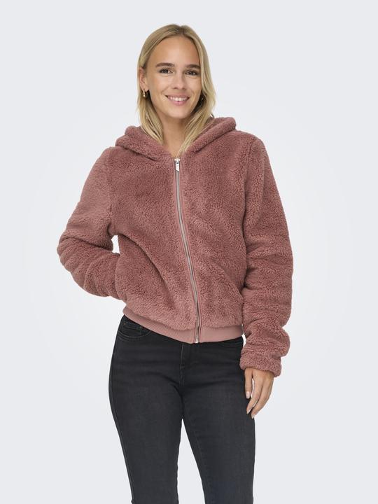 Immagine prodotto Only Giacca con cappuccio Giacca di pelliccia Teddy (XS)