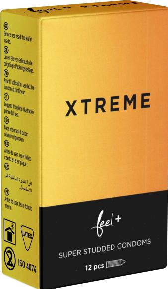 Produktbild Feel «Xtreme» extrem genoppte Kondome mit innovativer Supernoppen-Struktur (12 Stk.)